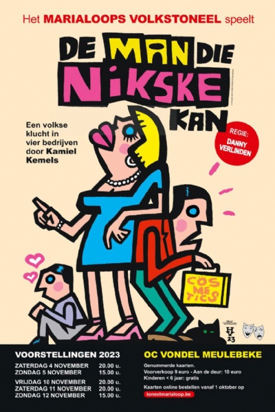 De man die nikske kan